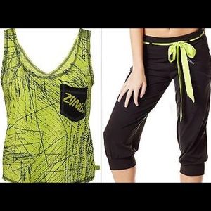 NWOT Zumba “Do It For The Fame” Outfit Small